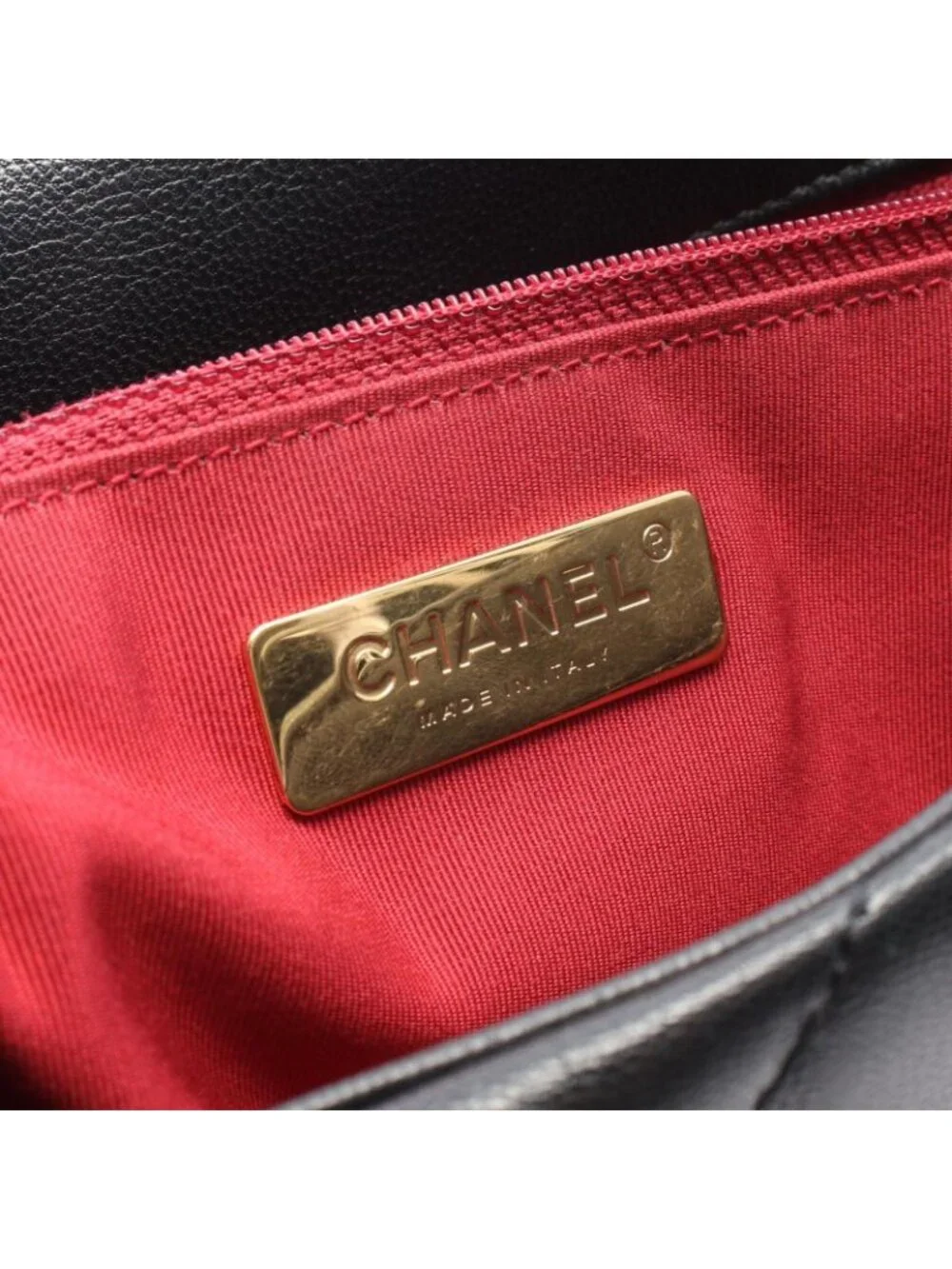 Chanel Shoulder Bag 19 Dizeneuf Quilted 2-Way Black Leather 19 Chain